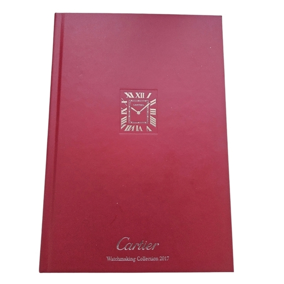 Cartier Other - Cartier Red Watchmaking Collection Book with Gold Details 2017